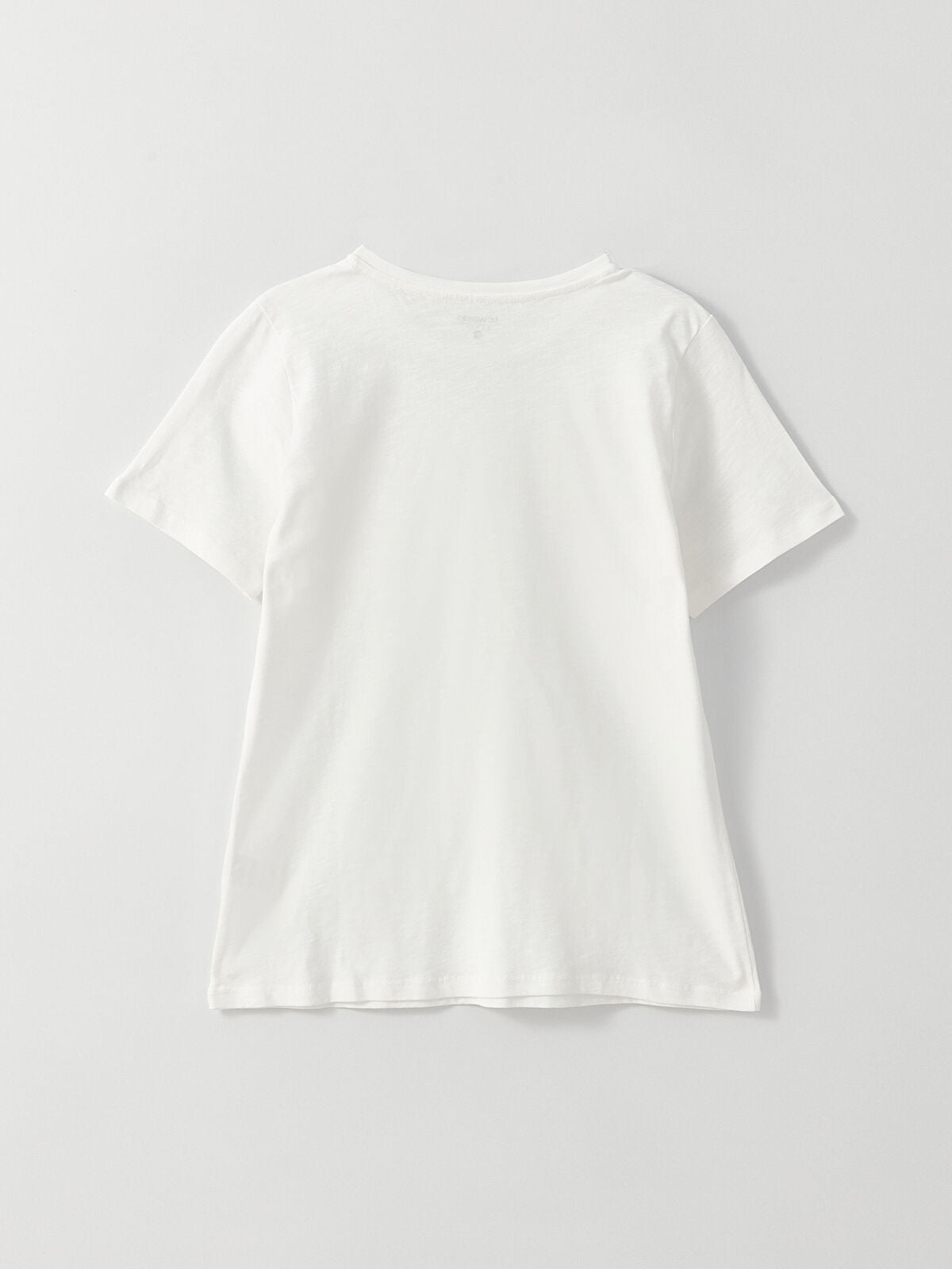 Crew Neck Regular Short Sleeve Women T-Shirt