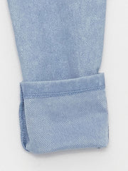 Baby Elastic Waist Baby Girl Jean Leggings