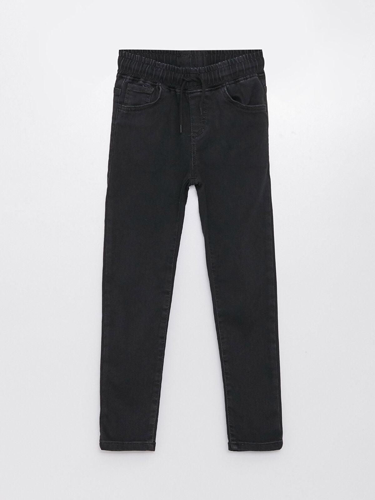 Elastic Waist Super Skinny Fit Boys Jeans