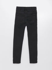 Elastic Waist Super Skinny Fit Boys Jeans