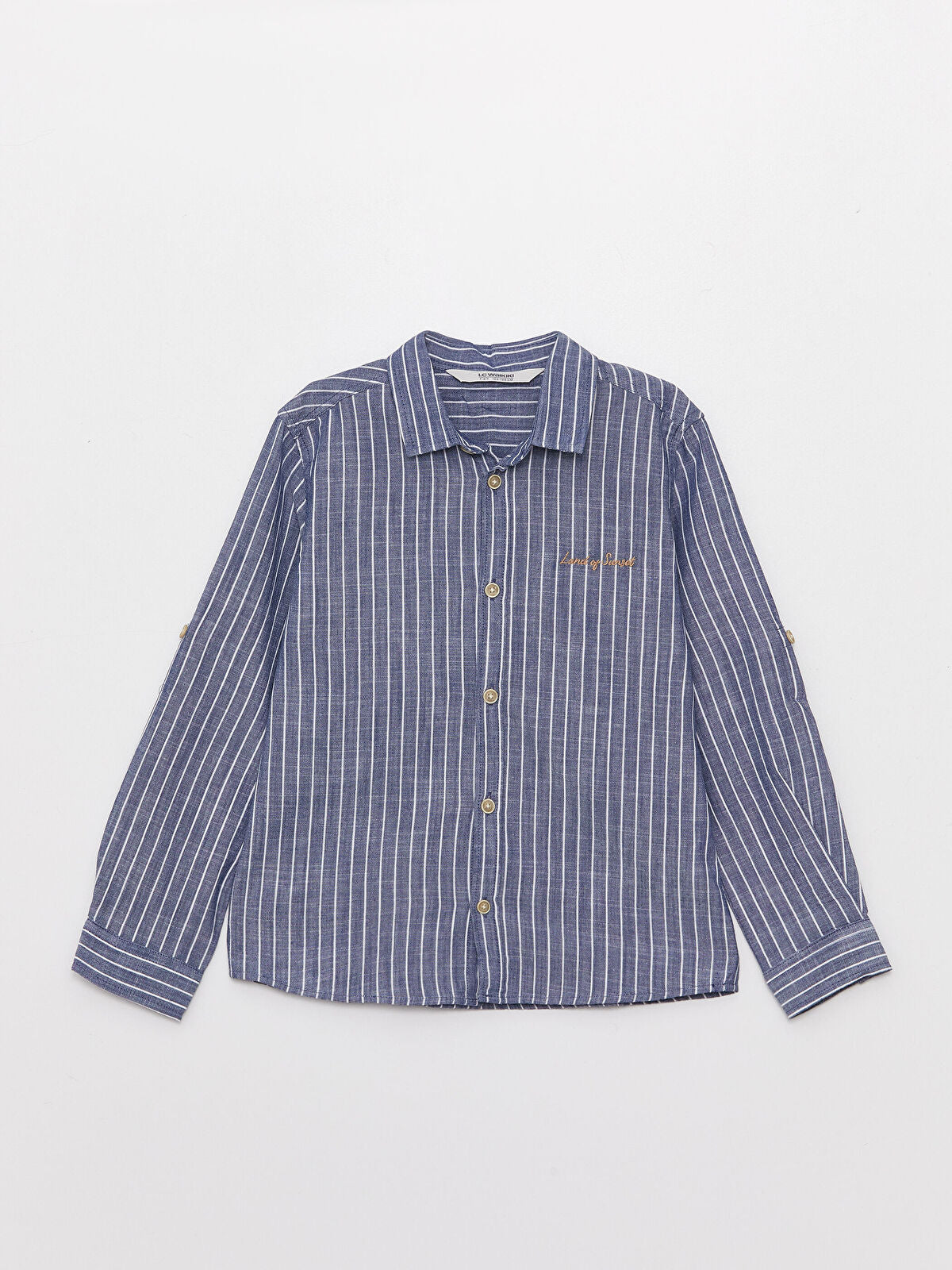 Kids Striped Long Sleeve Boy Shirt