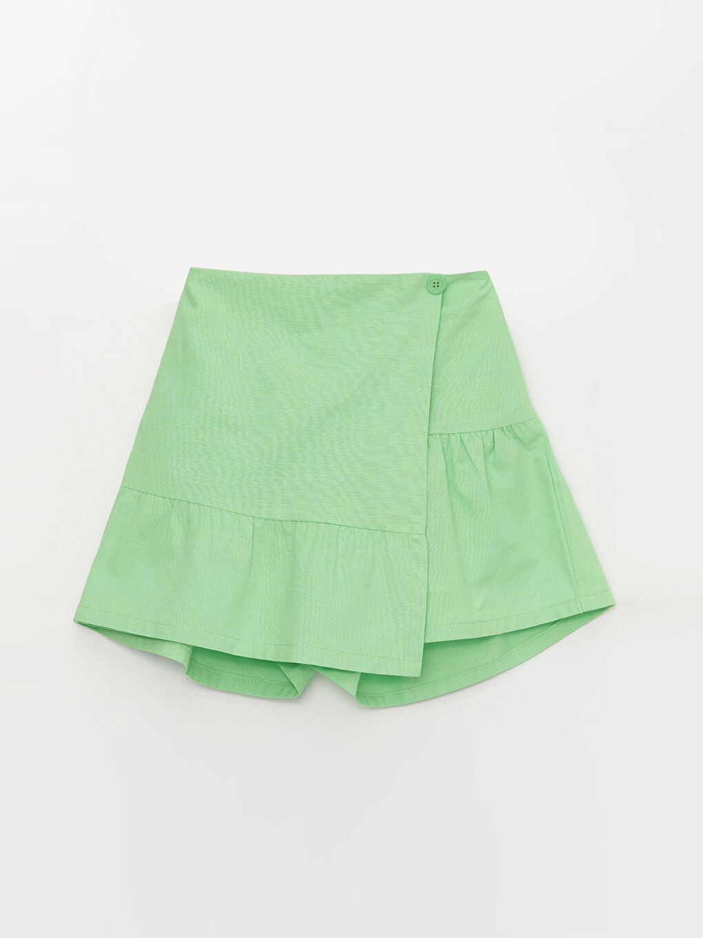 Elastic Waist Girl Short Skirt