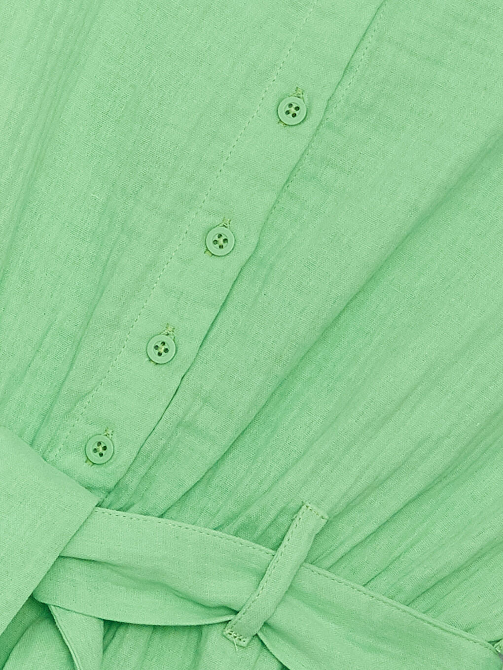 Square Collar Basic Strap Girls Overalls