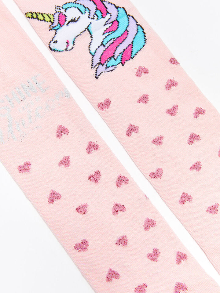 Dream Patterned Girls' Tights