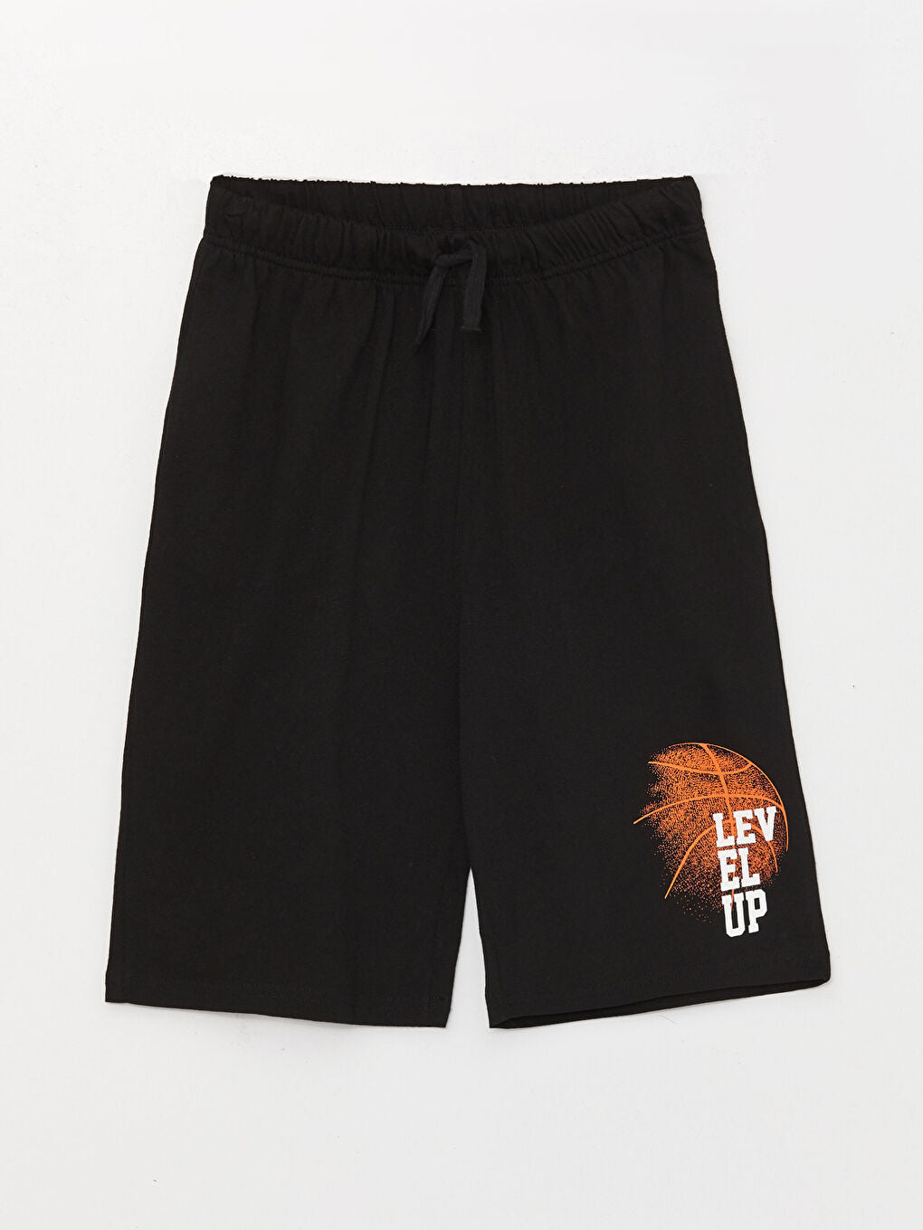 Boys Shorts With Elastic Waist Printed