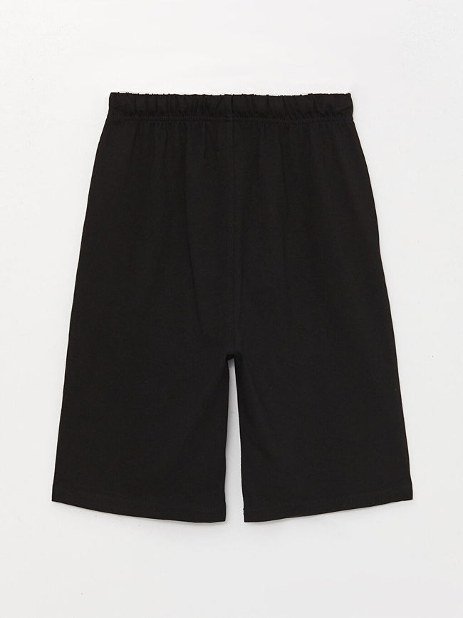 شورت ولادي بخصر مطاطي مطبوع Main Image