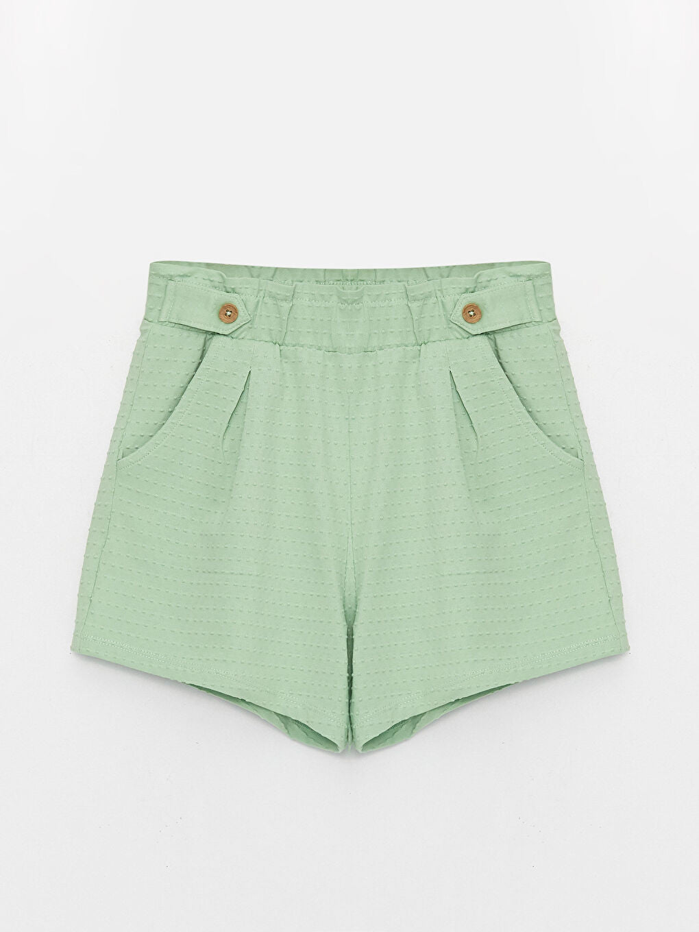 Girls Elastic Waist Shorts