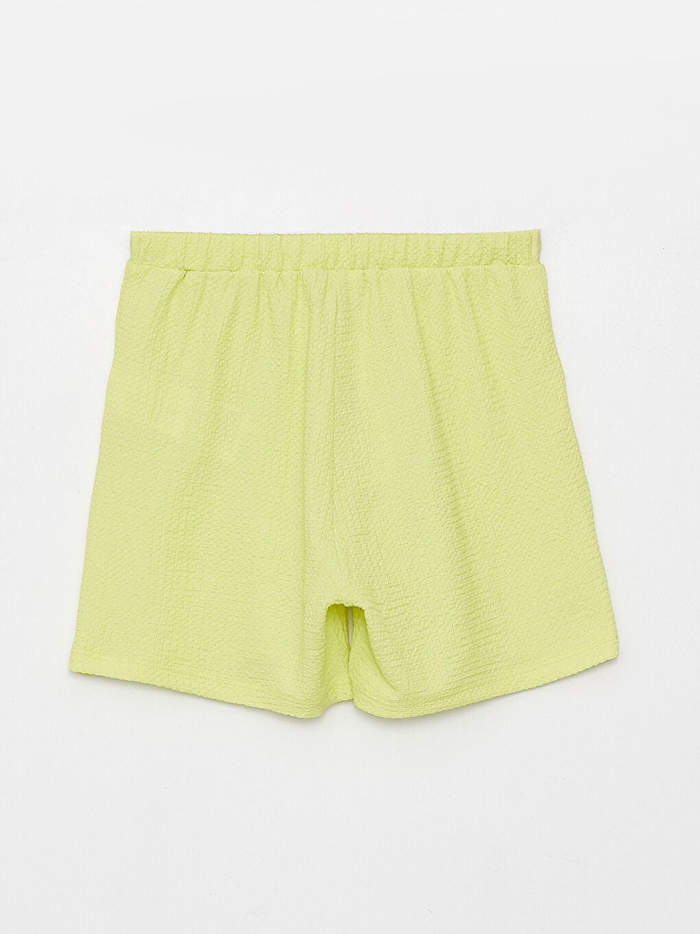 Basic Elastic Waist Girl Shorts