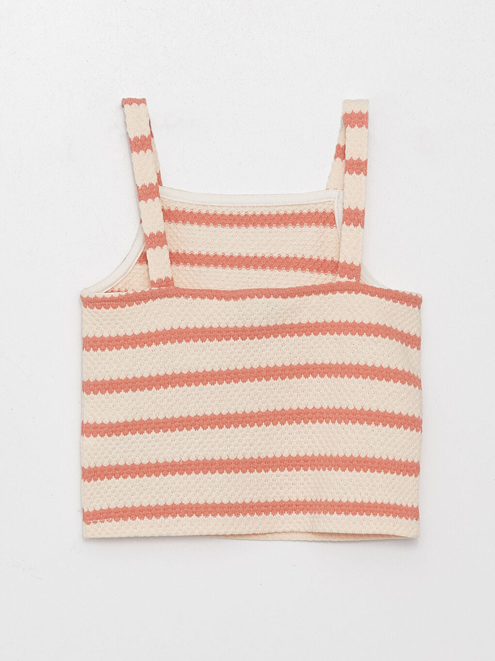 Square Neck Girls Crop Singlet