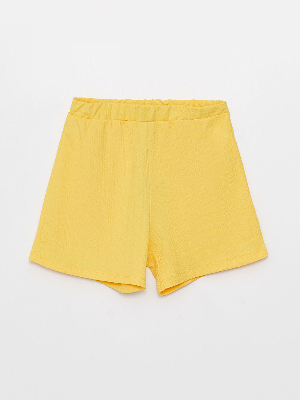 Basic Elastic Waist Girl Shorts