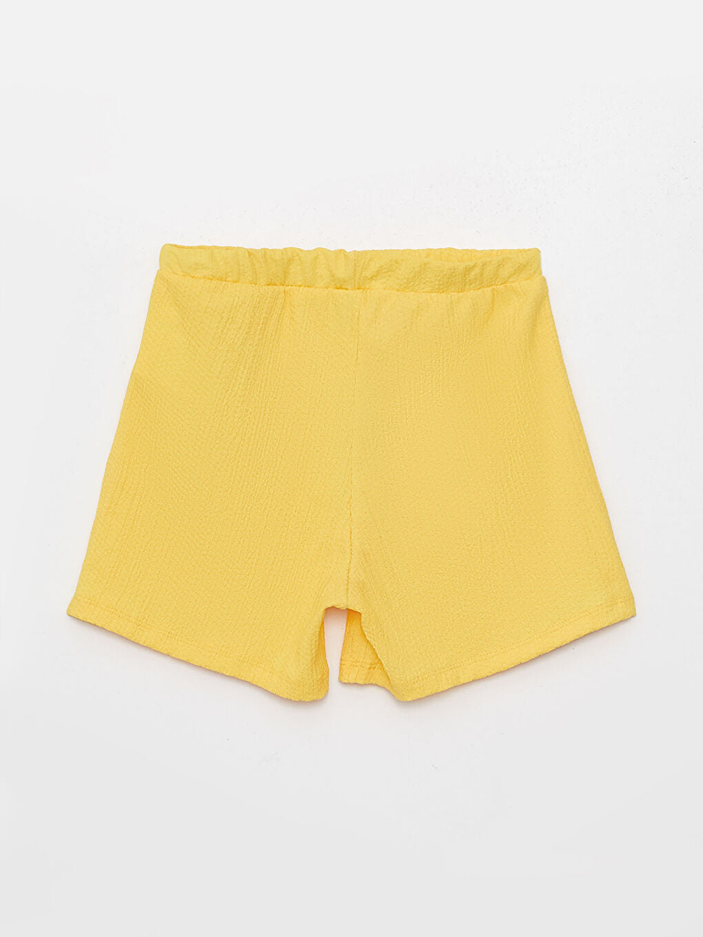 Basic Elastic Waist Girl Shorts