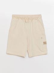 Elastic Waist Printed Boy Shorts