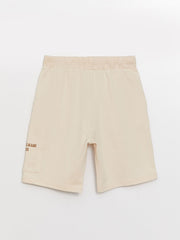 Elastic Waist Printed Boy Shorts