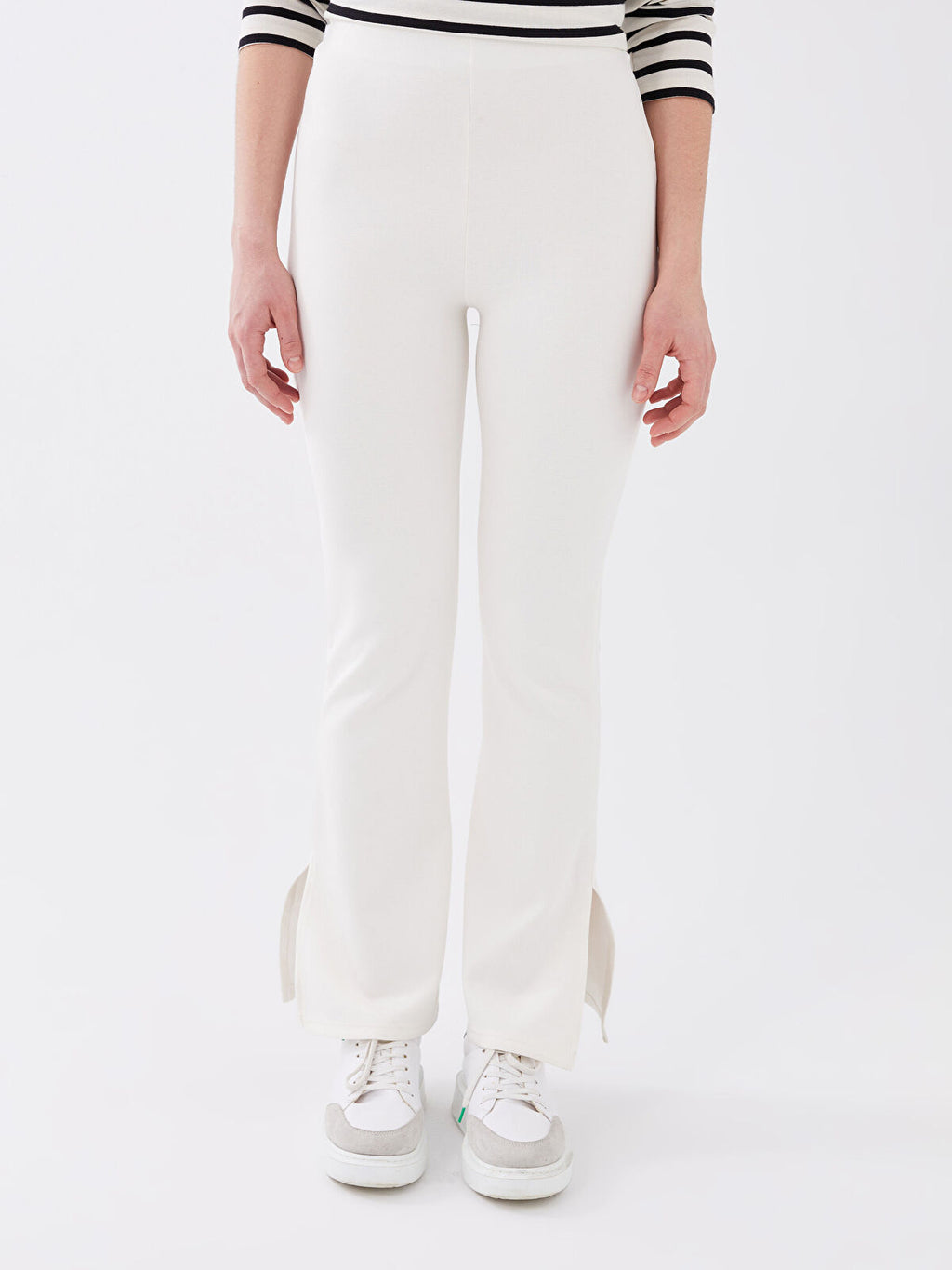 Elastic Waist Regular Women Sweatpants