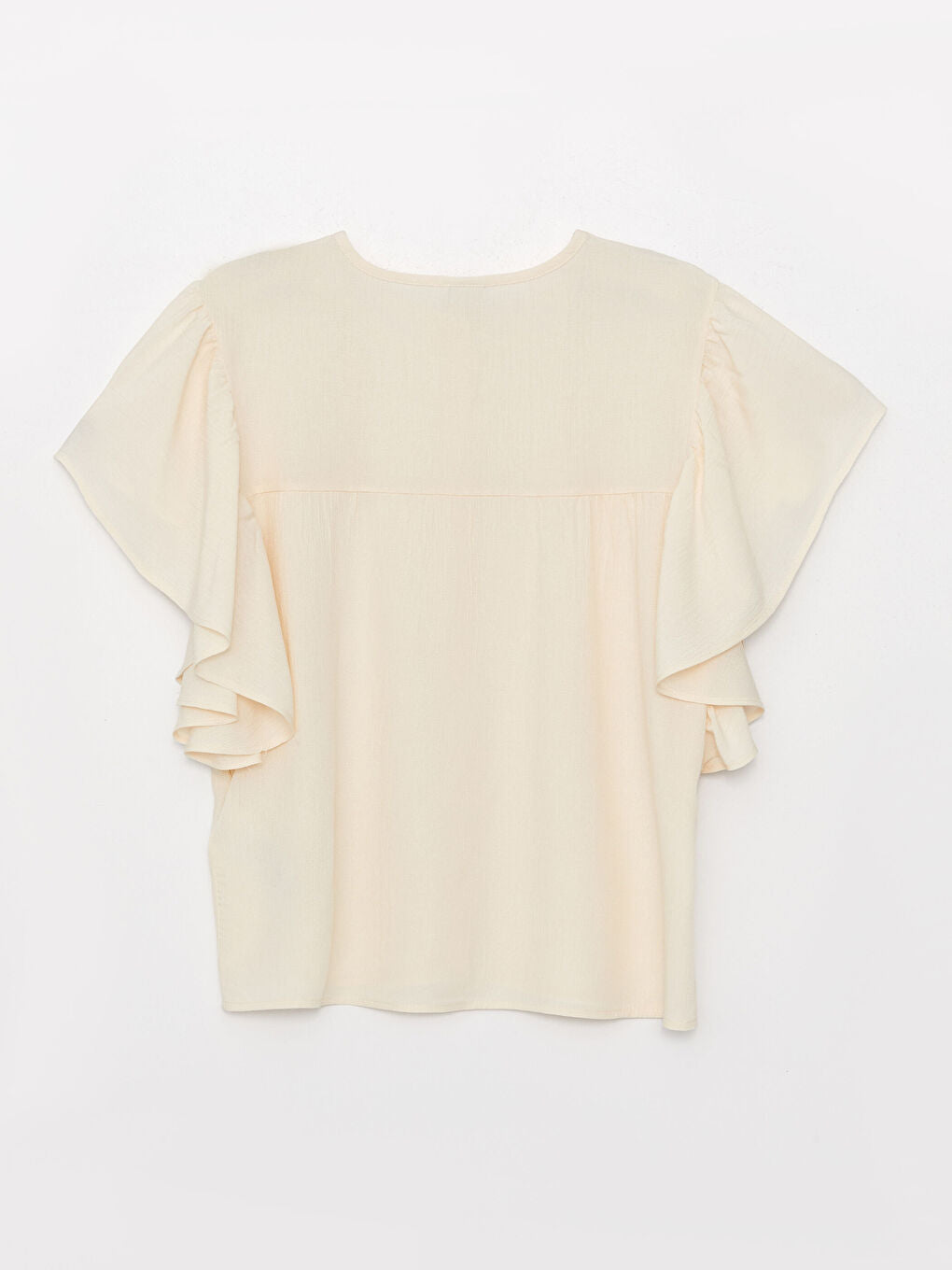 Crew Neck Printed Girls Shirt