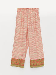 Girls Capri with Elastic Waist Pattern