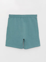 Boys Shorts With Elastic Waist Printed