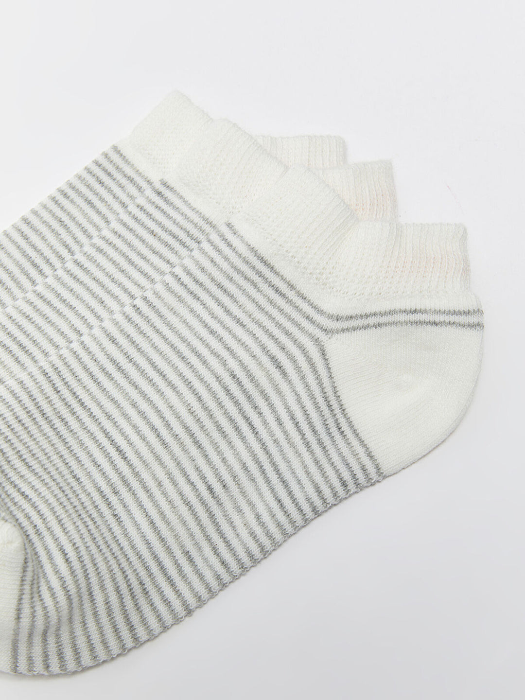 Striped Boys Booties Socks 3 Pieces