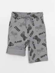 Boys Roller with Elastic Waist Printed