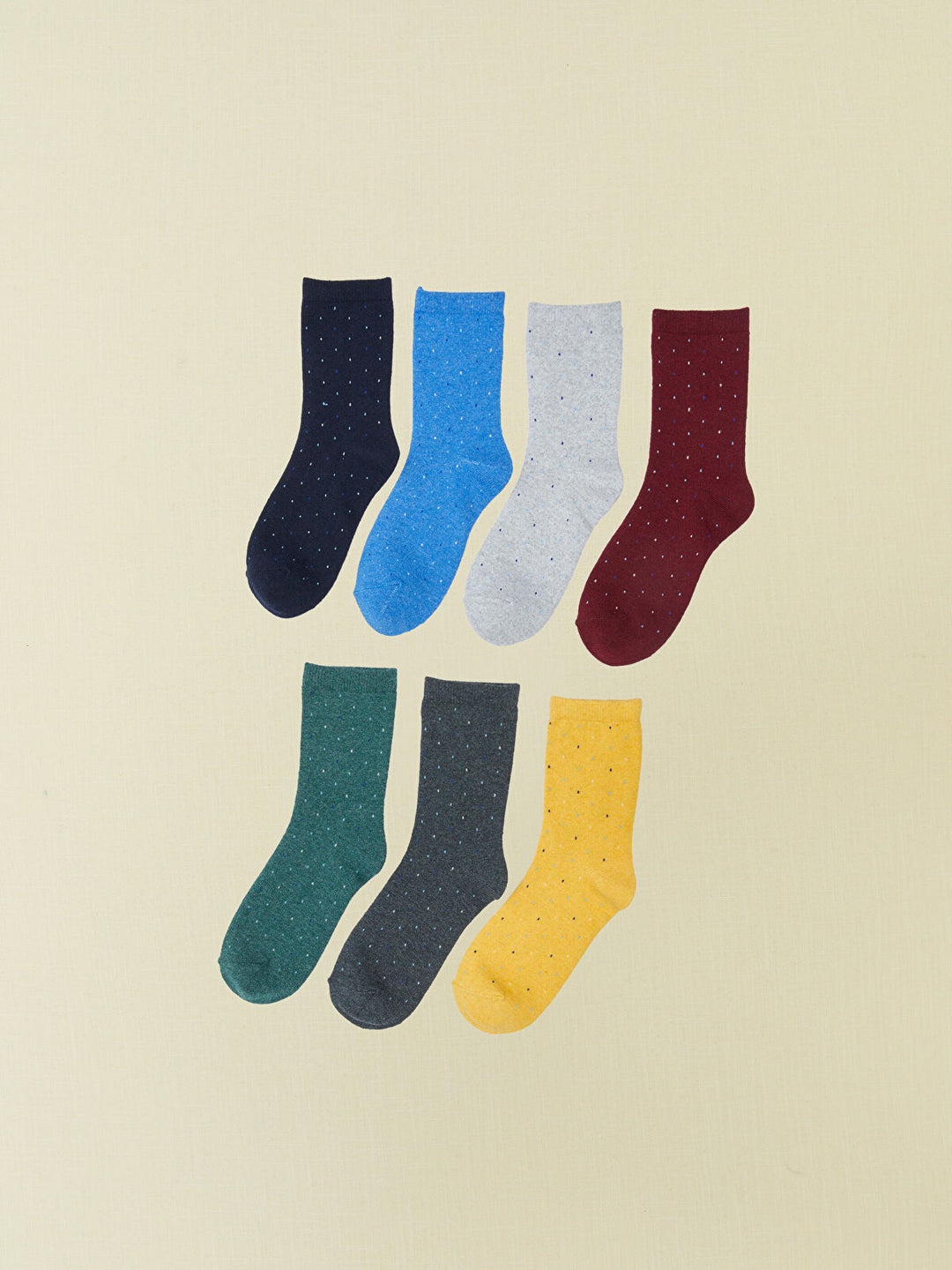 Patterned Boy Socks 7 Pieces