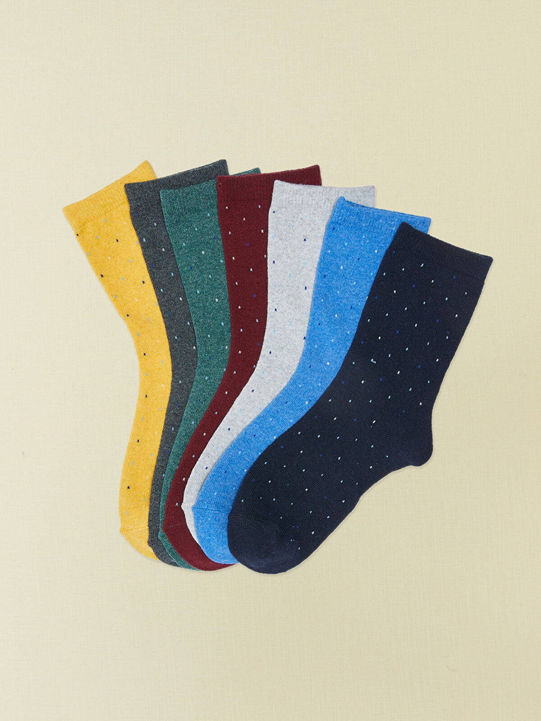 Patterned Boy Socks 7 Pieces