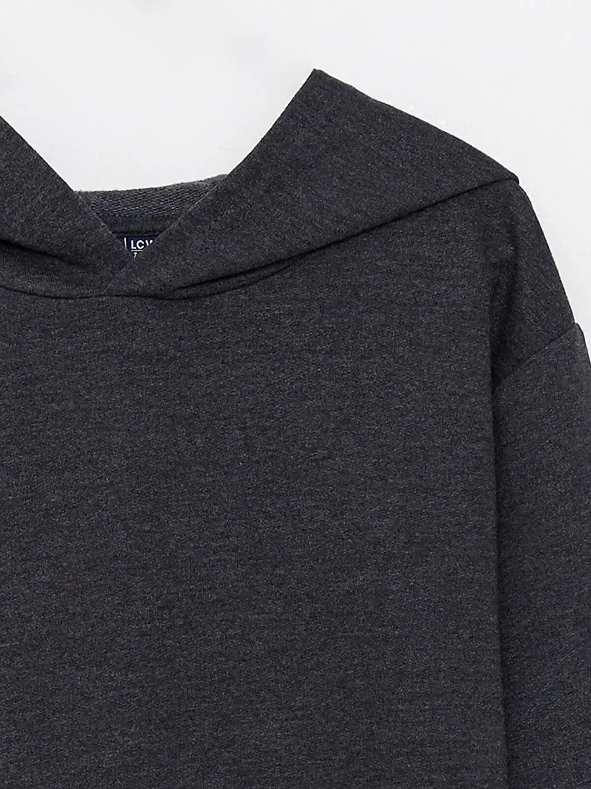 Basic Hooded Long Sleeve Boys Sweatshirt