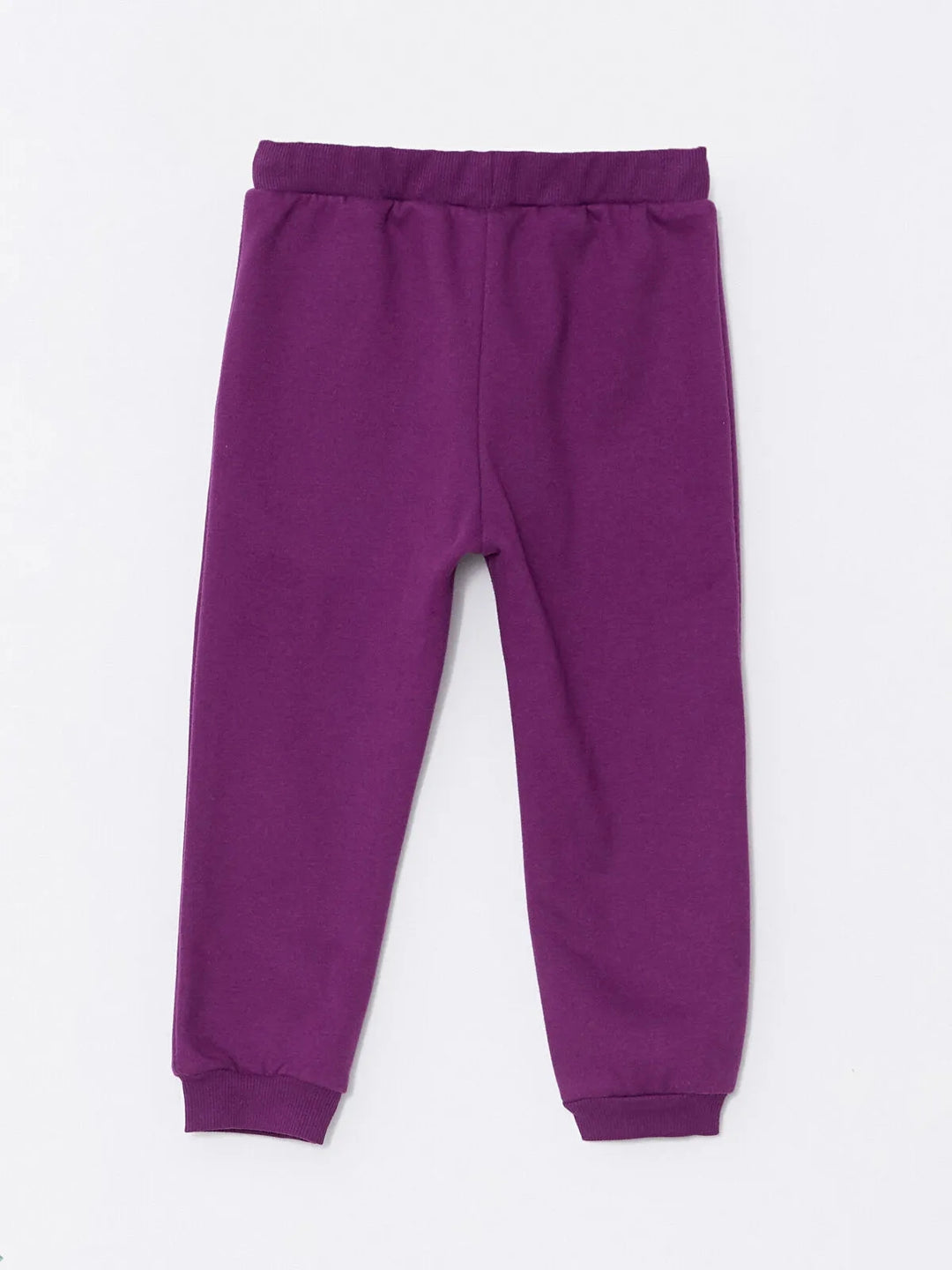 Basic Elastic Waist Baby Girls Tracksuit Bottom