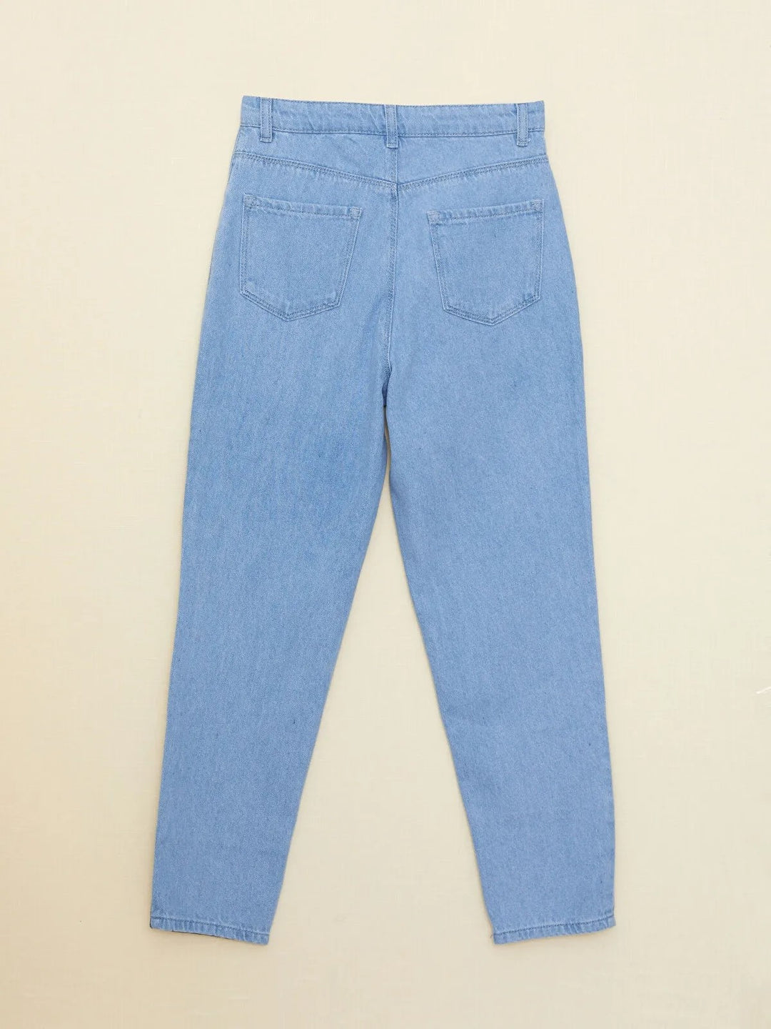 Color Block Girls Mom Jeans