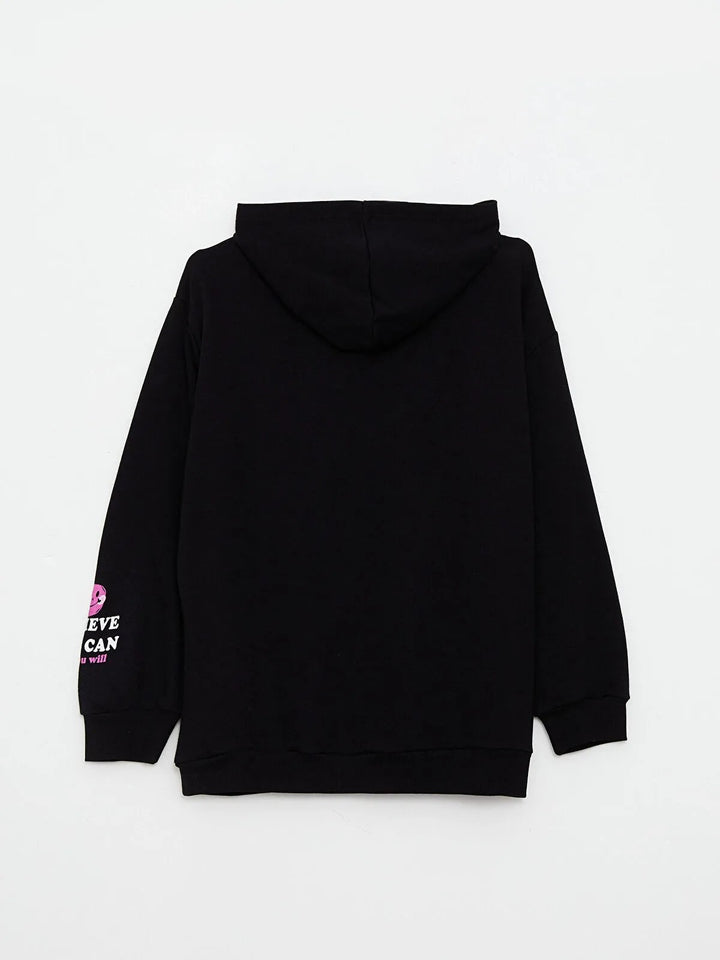 Cap Backpack Black Color Shoes Sweatshirt And Tights