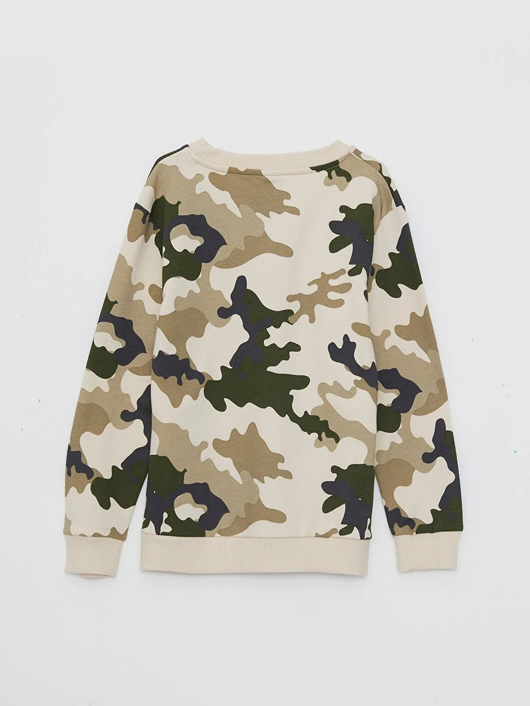Bicycle Collar Camouflage Design Clothes Clerk Sweatshirt