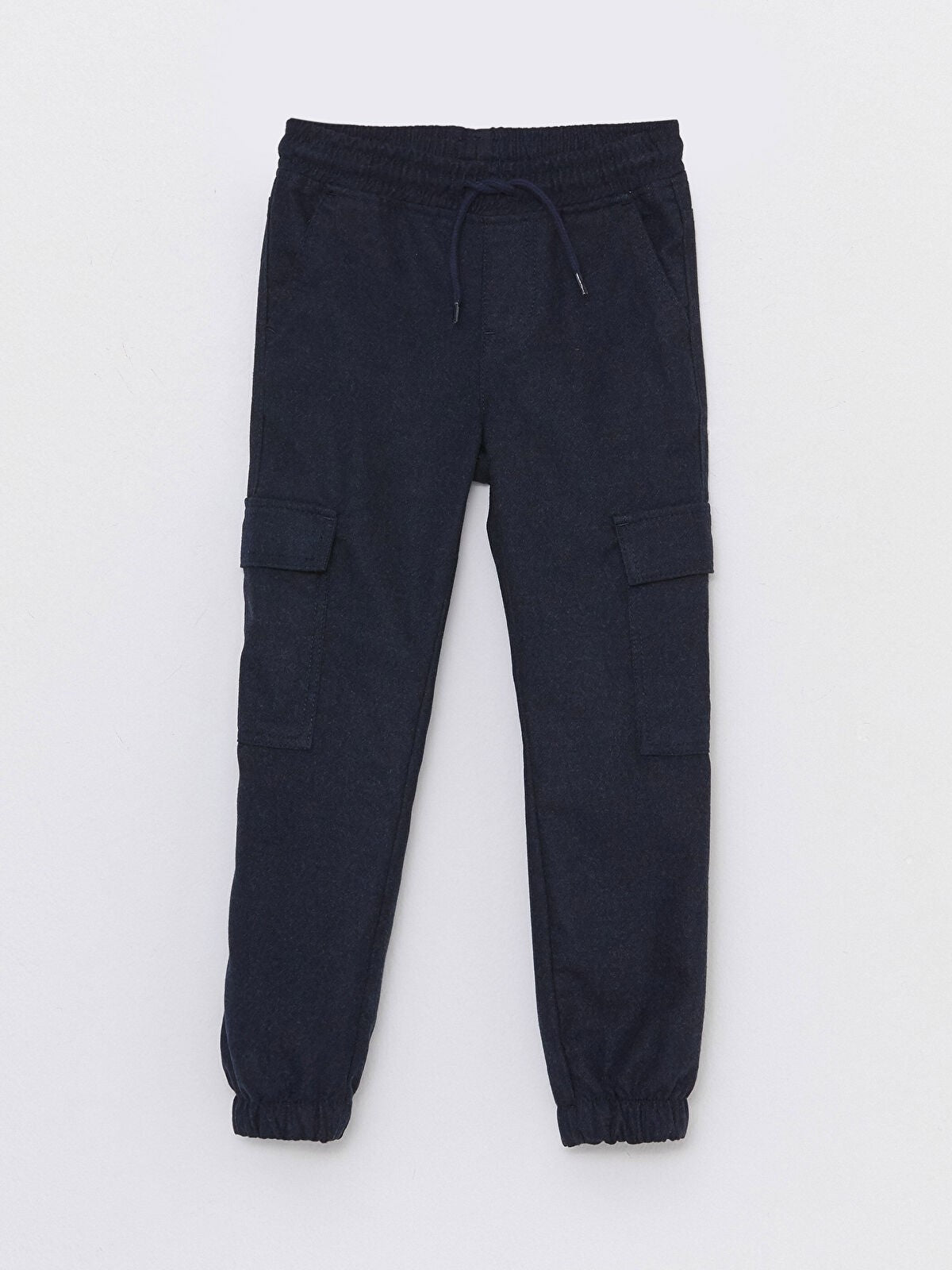 Boys Cargo Jogger Pants With Elastic Waist