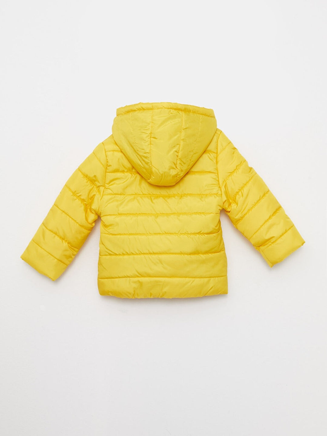 Hooded Long Sleeve Basic Baby Boy Coat