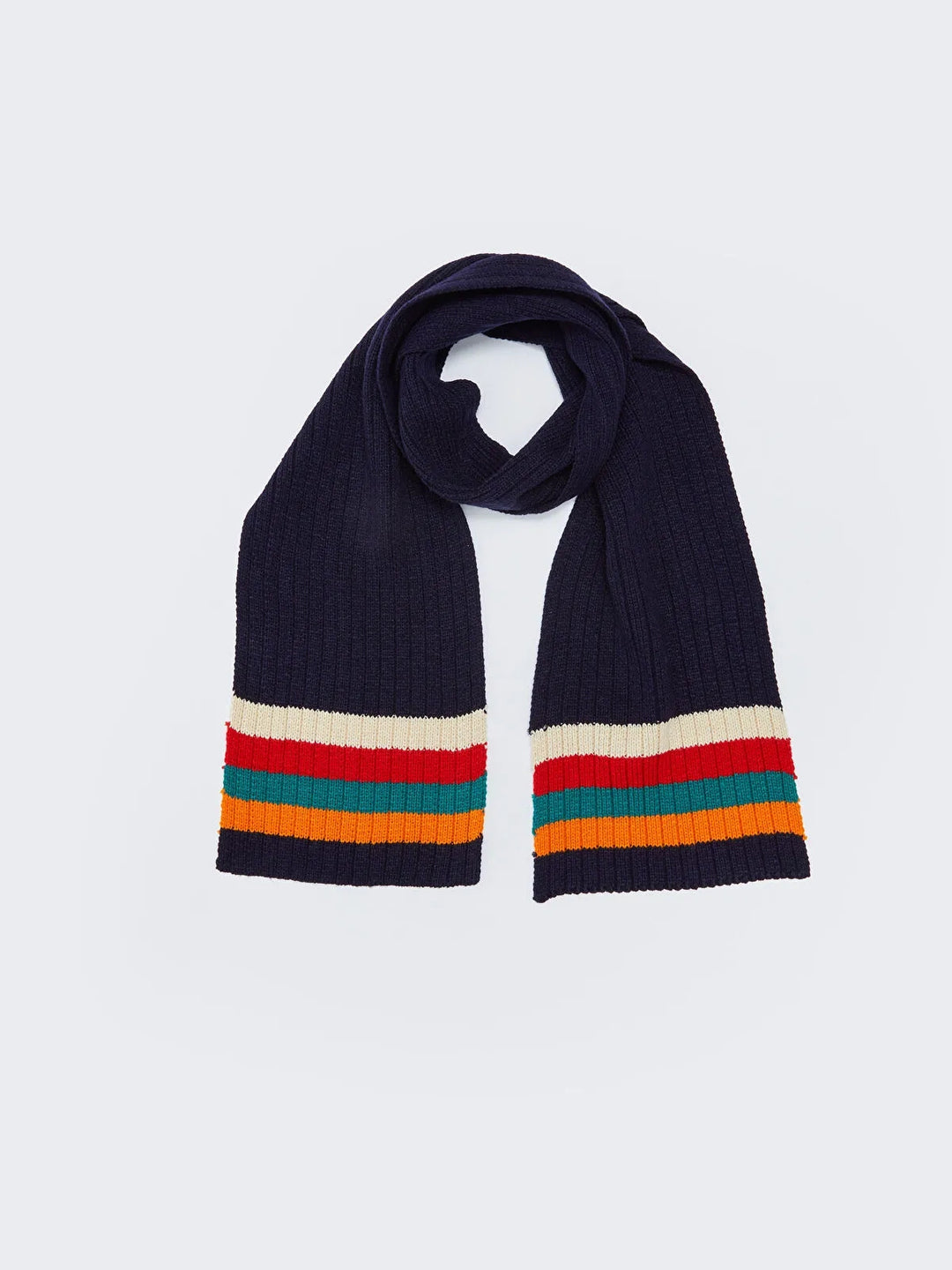 Color Block Boy Knitwear Scarf And Beanie