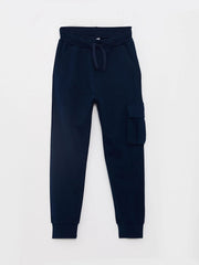 Basic Boys Jogger Sweatpants With Elastic Waist