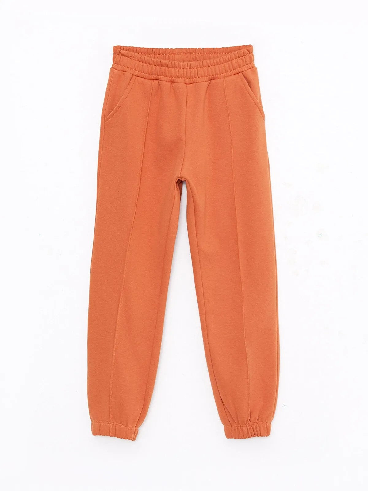Basic Elastic Waist Girls Jogger Sweatpants